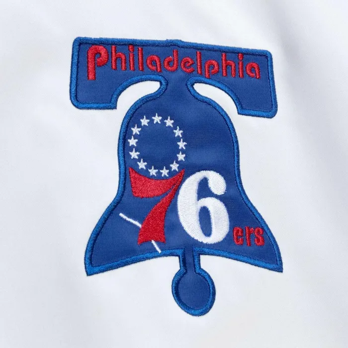 Men039s Jackets and Outerwear Mitchell and Ness City Collection Lightweight Satin Jacket Philadelphia 76ers Men039s Jackets and Outerwear Mitchell and Ness City Collection Lightweight Satin Jacket Philadelphia 76ers