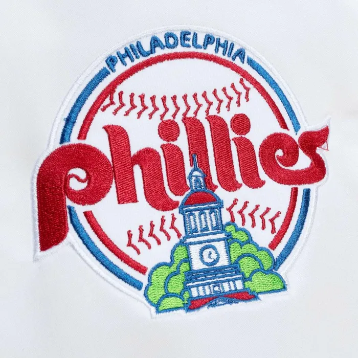 Men039s Jackets and Outerwear Mitchell and Ness City Collection Lightweight Satin Jacket Philadelphia Phillies Men039s Jackets and Outerwear Mitchell and Ness City Collection Lightweight Satin Jacket Philadelphia Phillies