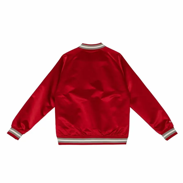 Men039s Jackets and Outerwear Mitchell and Ness Special Script Light Weight Satin Jacket Detroit Red Wings Men039s Jackets and Outerwear Mitchell and Ness Special Script Light Weight Satin Jacket Detroit Red Wings