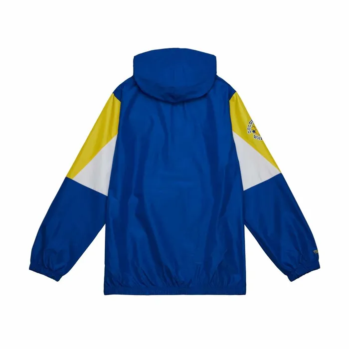 Men039s Jackets and Outerwear Mitchell and Ness Throw It Back Full Zip Windbreaker Golden State Warriors Men039s Jackets and Outerwear Mitchell and Ness Throw It Back Full Zip Windbreaker Golden State Warriors