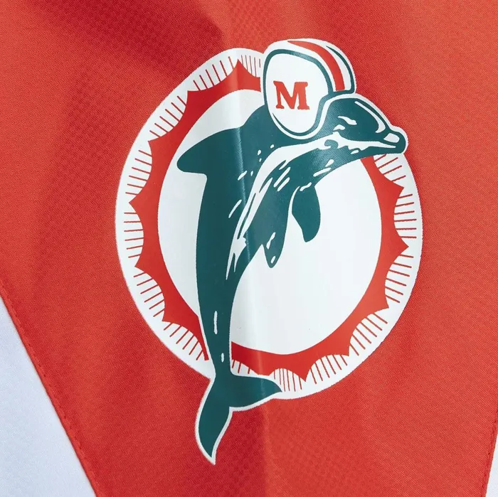 Men039s Jackets and Outerwear Mitchell and Ness Throw It Back Full Zip Windbreaker Miami Dolphins Men039s Jackets and Outerwear Mitchell and Ness Throw It Back Full Zip Windbreaker Miami Dolphins