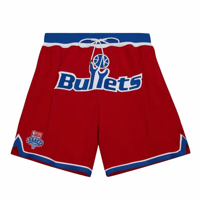 Men039s Just Don Mitchell and Ness Just Don Hardwood Classics Shorts Washington Bullets 1993 Men039s Just Don Mitchell and Ness Just Don Hardwood Classics Shorts Washington Bullets 1993