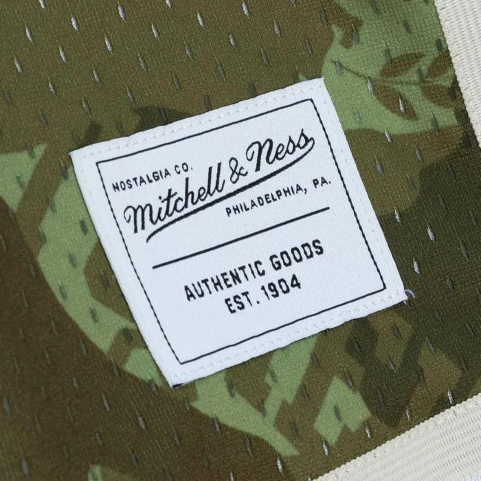 Men039s MandN Brand Mitchell and Ness Mitchell and Ness Ghost Green Camo Swingman Branded Shorts Men039s MandN Brand Mitchell and Ness Mitchell and Ness Ghost Green Camo Swingman Branded Shorts