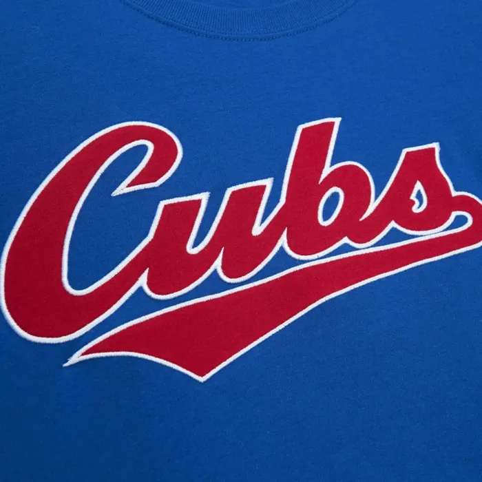 Men039s MLB Mitchell and Ness Color Blocked SS Tee Chicago Cubs Men039s MLB Mitchell and Ness Color Blocked SS Tee Chicago Cubs
