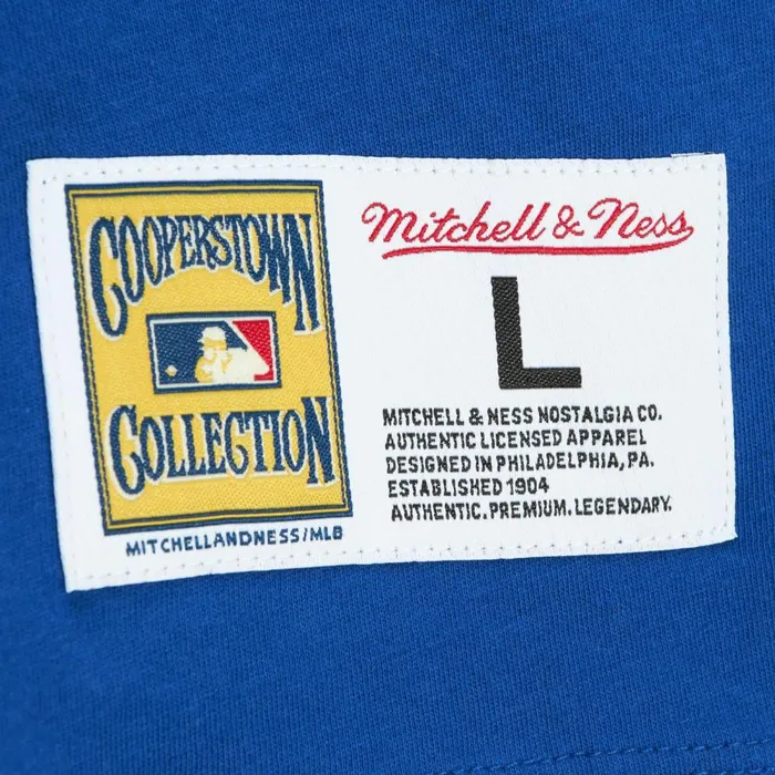 Men039s MLB Mitchell and Ness Color Blocked SS Tee Chicago Cubs Men039s MLB Mitchell and Ness Color Blocked SS Tee Chicago Cubs