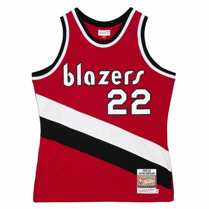 Men039s NBA Authentic Mitchell and Ness Authentic Clyde Drexler Portland Trail Blazers 198384 Jersey Men039s NBA Authentic Mitchell and Ness Authentic Clyde Drexler Portland Trail Blazers 198384 Jersey