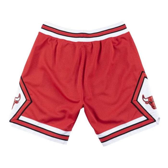 Men039s NBA Authentic Mitchell and Ness Authentic Shorts Chicago Bulls 198788 Men039s NBA Authentic Mitchell and Ness Authentic Shorts Chicago Bulls 198788