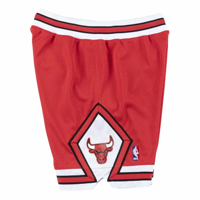Men039s NBA Authentic Mitchell and Ness Authentic Shorts Chicago Bulls 198788 Men039s NBA Authentic Mitchell and Ness Authentic Shorts Chicago Bulls 198788