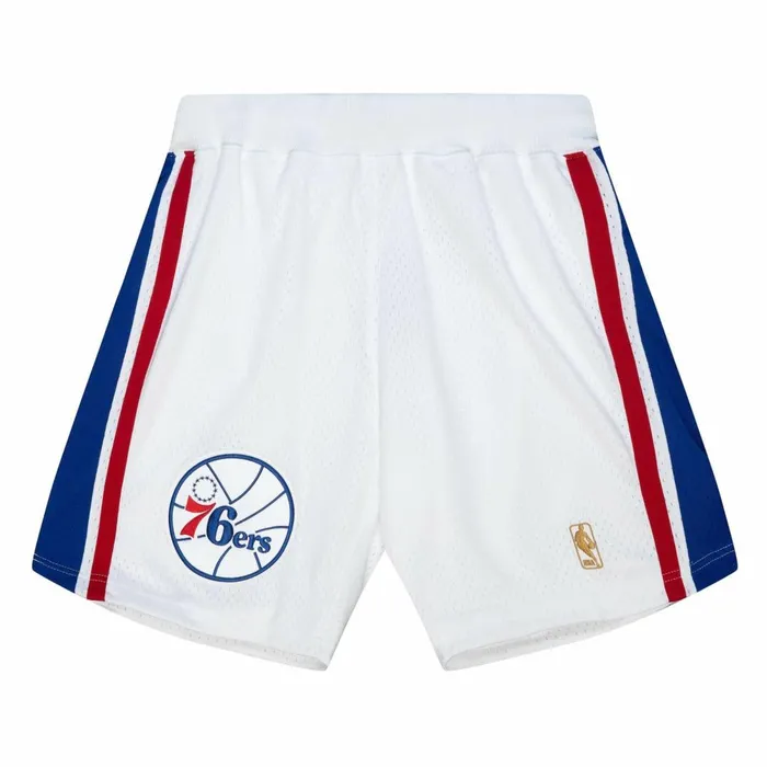 Men039s NBA Authentic Mitchell and Ness Authentic Shorts Philadelphia 76ers Home 199697 Men039s NBA Authentic Mitchell and Ness Authentic Shorts Philadelphia 76ers Home 199697