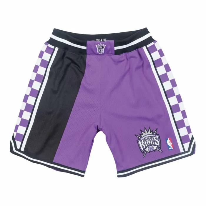 Men039s NBA Authentic Mitchell and Ness Authentic Shorts Sacramento Kings 199495 Men039s NBA Authentic Mitchell and Ness Authentic Shorts Sacramento Kings 199495