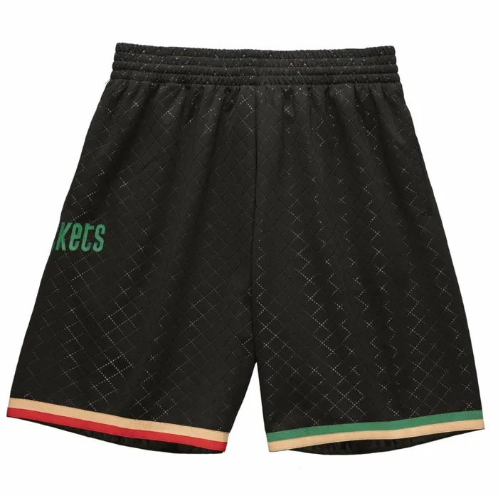 Men039s NBA Swingman Mitchell and Ness Neapolitan Swingman Houston Rockets 199394 Shorts Men039s NBA Swingman Mitchell and Ness Neapolitan Swingman Houston Rockets 199394 Shorts