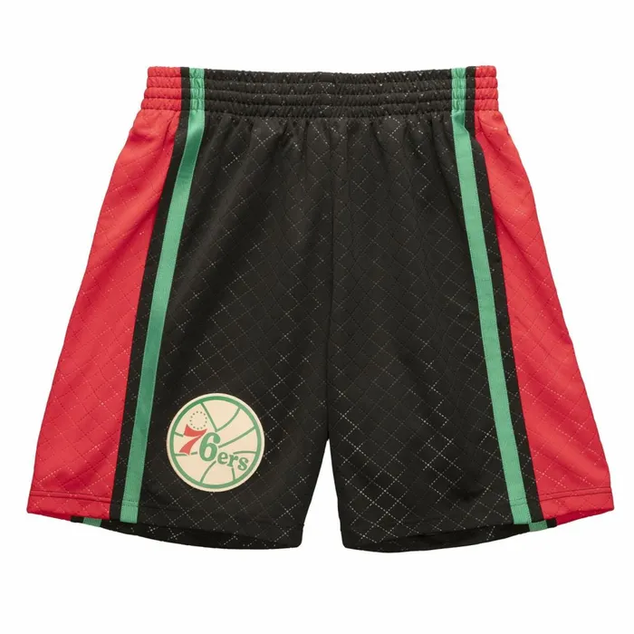 Men039s NBA Swingman Mitchell and Ness Neapolitan Swingman Philadelphia 76ers 199697 Shorts Men039s NBA Swingman Mitchell and Ness Neapolitan Swingman Philadelphia 76ers 199697 Shorts
