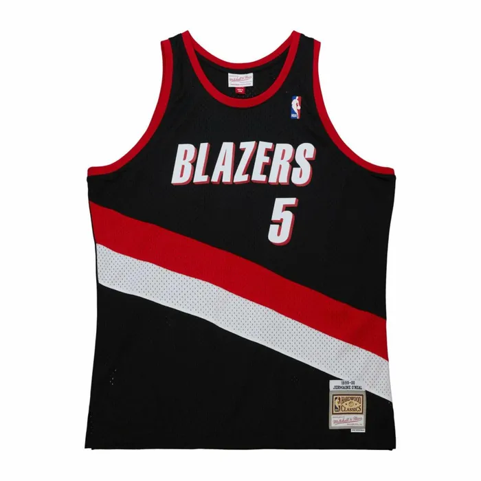 Men039s NBA Swingman Mitchell and Ness Swingman Jermaine O039Neal Portland Trail Blazers Road 199900 Jersey Men039s NBA Swingman Mitchell and Ness Swingman Jermaine O039Neal Portland Trail Blazers Road 199900 Jersey