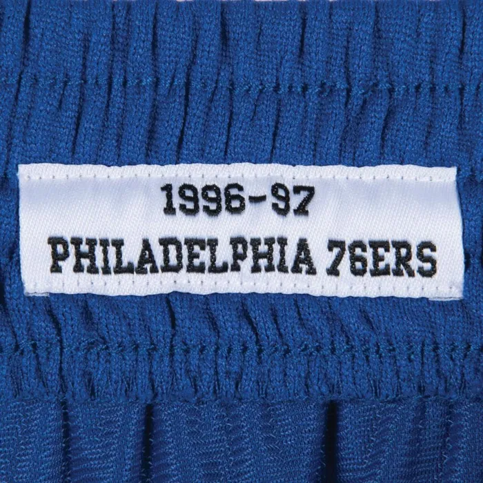 Men039s NBA Swingman Mitchell and Ness Swingman Shorts Philadelphia 76ers Alternate 199697 Men039s NBA Swingman Mitchell and Ness Swingman Shorts Philadelphia 76ers Alternate 199697