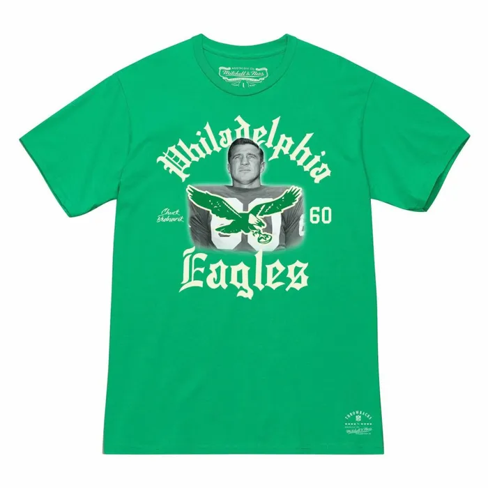 Men039s NFL Mitchell and Ness World Series Champs Tee Philadelphia Eagles Chuck Bednarik Men039s NFL Mitchell and Ness World Series Champs Tee Philadelphia Eagles Chuck Bednarik