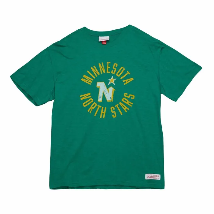 Men039s NHL Mitchell and Ness Legendary Slub SS Tee Minnesota North Stars