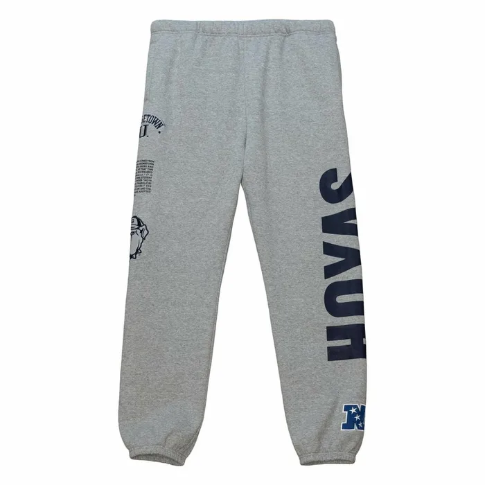Men039s Pants Mitchell and Ness Team Origins Fleece Pant Georgetown University