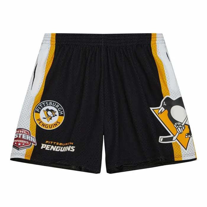 Men039s Shorts Mitchell and Ness City Collection Mesh Shorts Pittsburgh Penguins Men039s Shorts Mitchell and Ness City Collection Mesh Shorts Pittsburgh Penguins