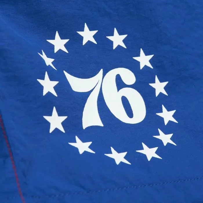Men039s Shorts Mitchell and Ness Nylon Utility Shorts Philadelphia 76ers Men039s Shorts Mitchell and Ness Nylon Utility Shorts Philadelphia 76ers