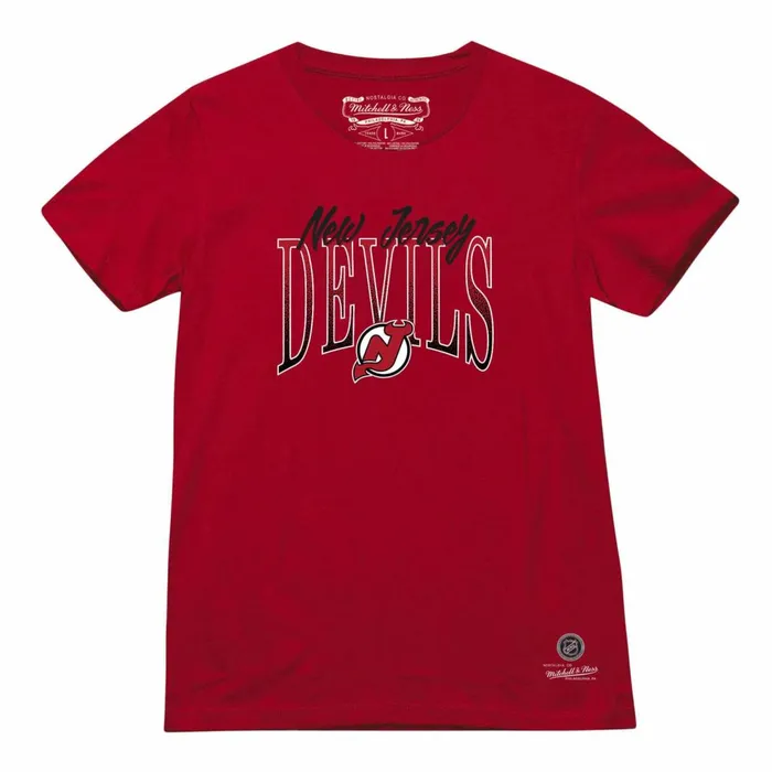 Men039s TShirts and Tops Mitchell and Ness Hip Check Tee New Jersey Devils