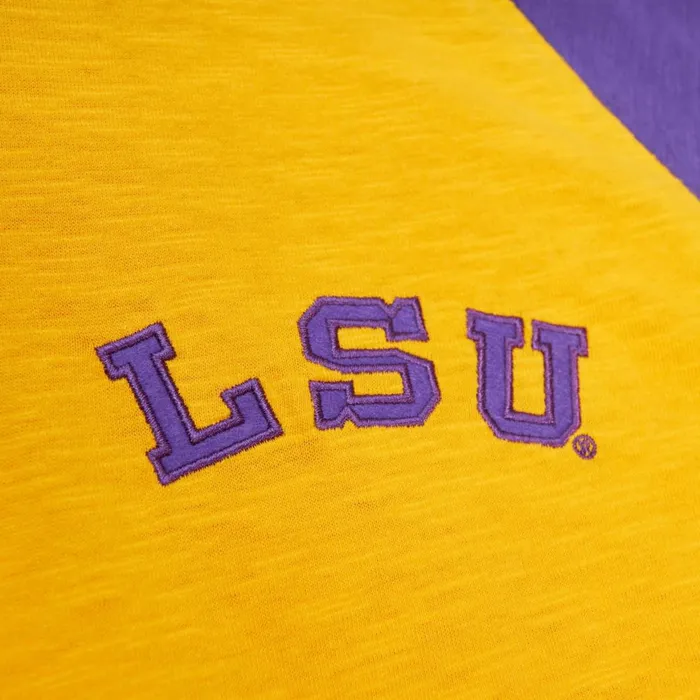 Men039s TShirts and Tops Mitchell and Ness Legendary Slub LS Tee Louisiana State University Men039s TShirts and Tops Mitchell and Ness Legendary Slub LS Tee Louisiana State University