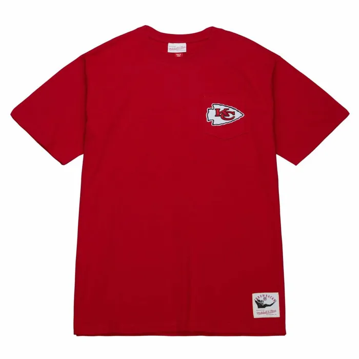 Men039s TShirts and Tops Mitchell and Ness Premium Pocket Tee Kansas City Chiefs Men039s TShirts and Tops Mitchell and Ness Premium Pocket Tee Kansas City Chiefs