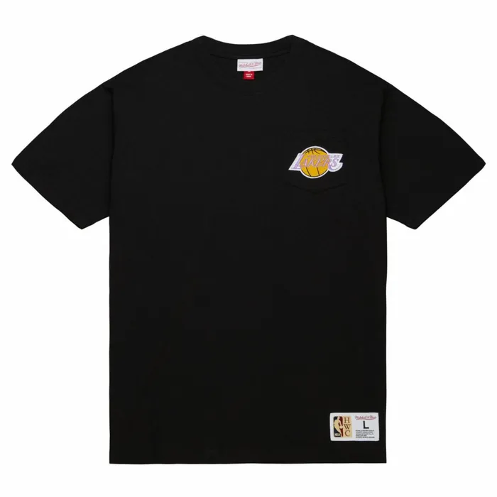 Men039s TShirts and Tops Mitchell and Ness Premium Pocket Tee Los Angeles Lakers Men039s TShirts and Tops Mitchell and Ness Premium Pocket Tee Los Angeles Lakers
