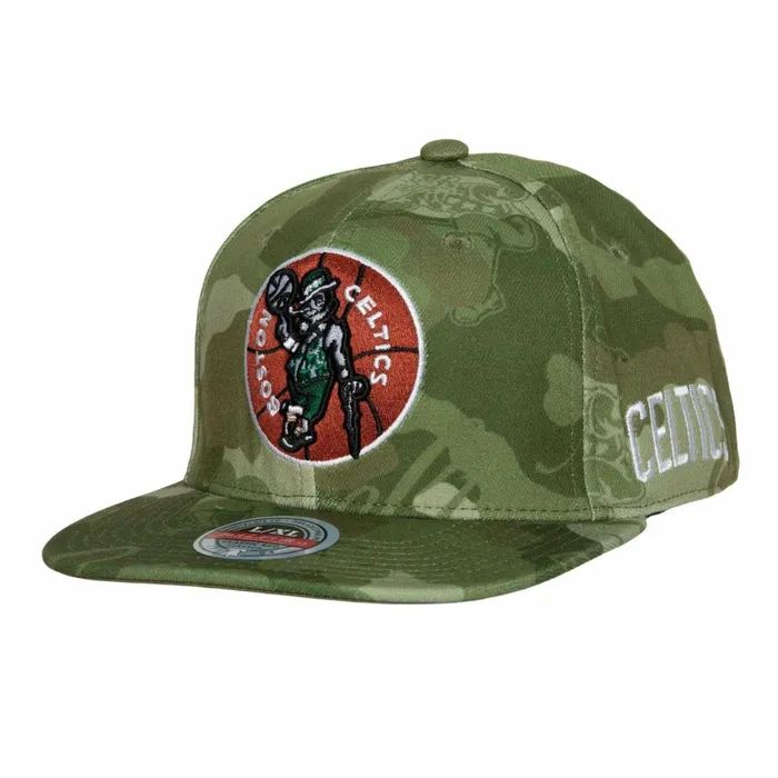 Men039sWomen039s Fitted 163 Styles Mitchell and Ness Ghost Camo Stretch Fitted HWC Boston Celtics Men039sWomen039s Fitted 163 Styles Mitchell and Ness Ghost Camo Stretch Fitted HWC Boston Celtics