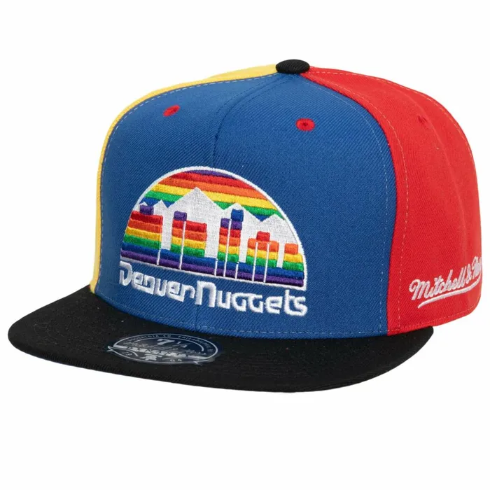 Men039sWomen039s Fitted 163 Styles Mitchell and Ness Tri Cycle Fitted Hat Denver Nuggets Men039sWomen039s Fitted 163 Styles Mitchell and Ness Tri Cycle Fitted Hat Denver Nuggets