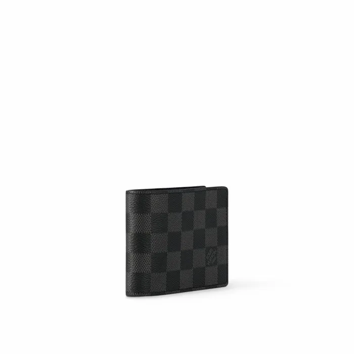 Men Bags Louis Vuitton Louis Vuitton N63261 Slender Wallet Damier Graphite Canvas 8211 Louis Vuitton Handbag Store