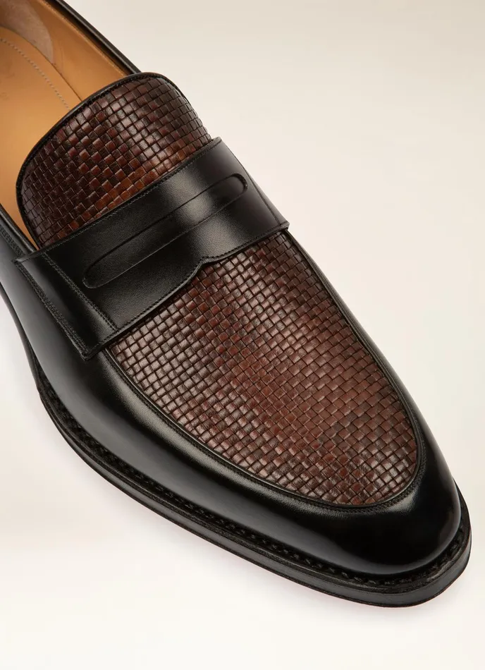 Men Bally Loafers And Moccasins Scardix 8211 Leather Loafers In Black and Brown