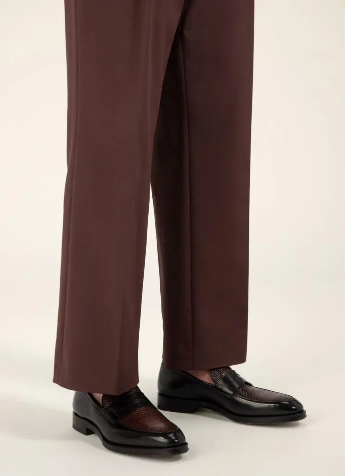 Men Bally Loafers And Moccasins Scardix 8211 Leather Loafers In Black and Brown