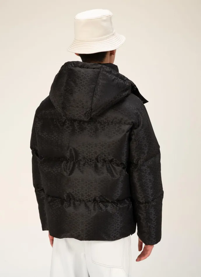 Men Bally Outerwear BMonogram Puffer Jacket 8211 Nylon Outerwear In Black