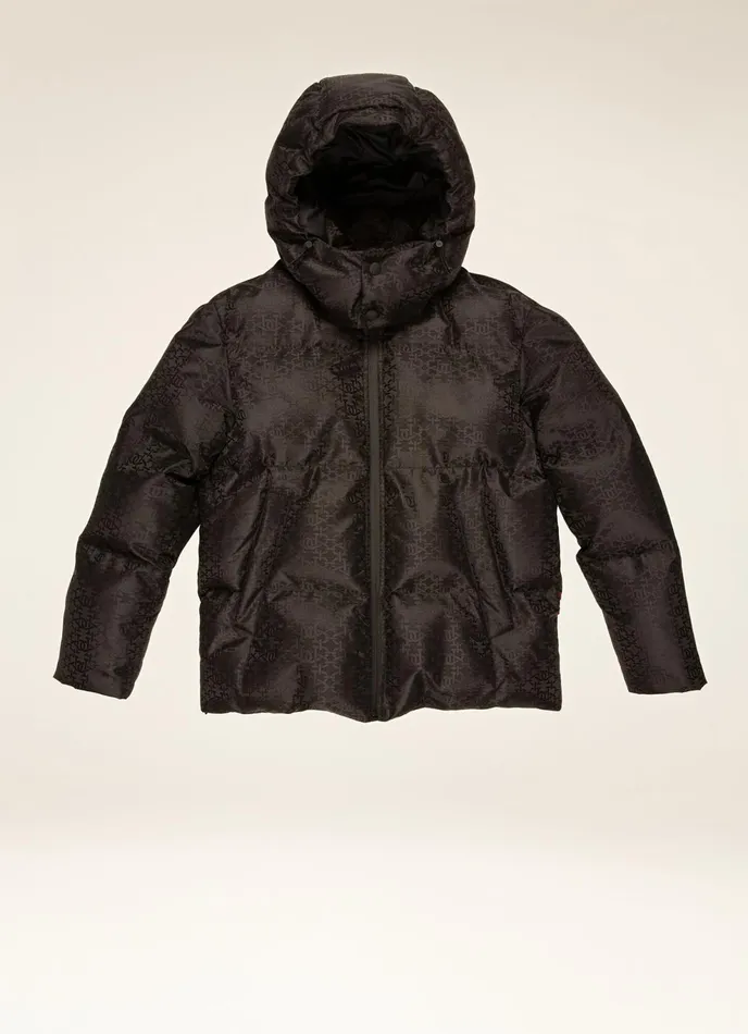 Men Bally Outerwear BMonogram Puffer Jacket 8211 Nylon Outerwear In Black