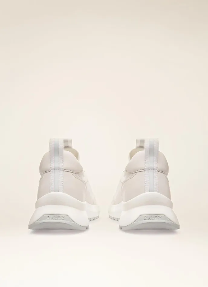 Men Bally Sneakers Deven 8211 Leather Sneakers In White