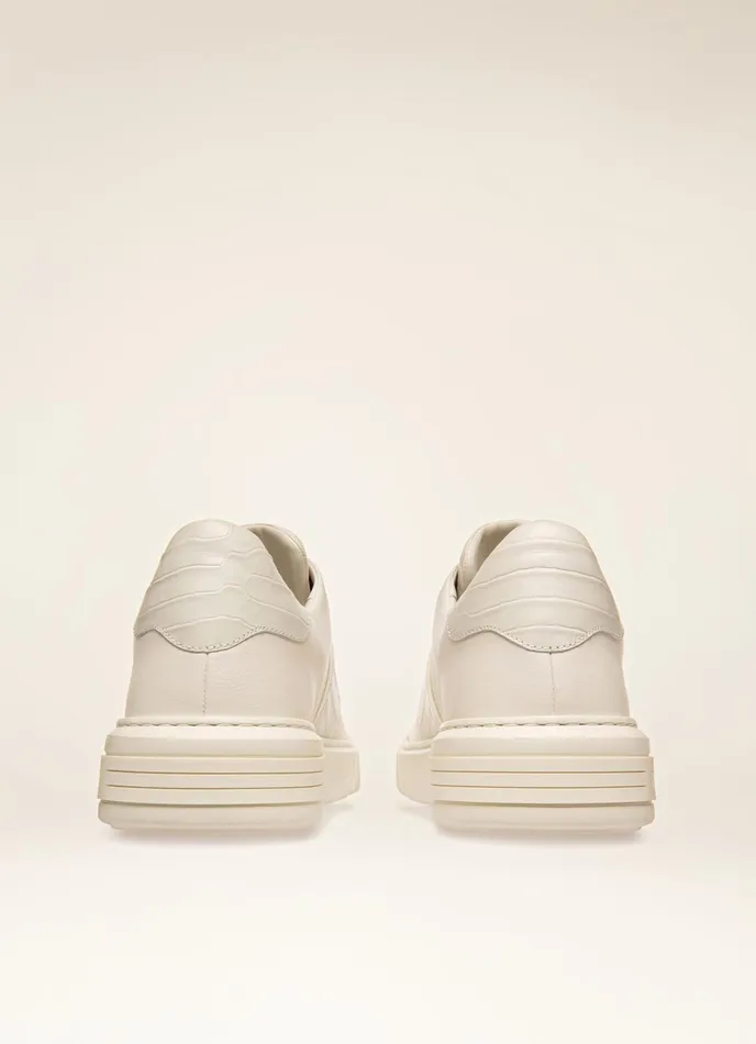 Men Bally Sneakers Mattye 8211 Leather Sneakers In White