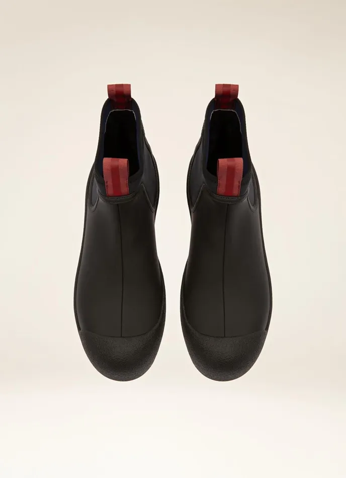 Men Bally Snow Boots Cubrid 8211 Leather Snow Boots In Black