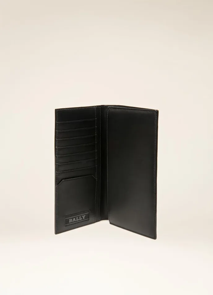 Men Bally Wallets Baliro 8211 Leather Continental Wallet In Black