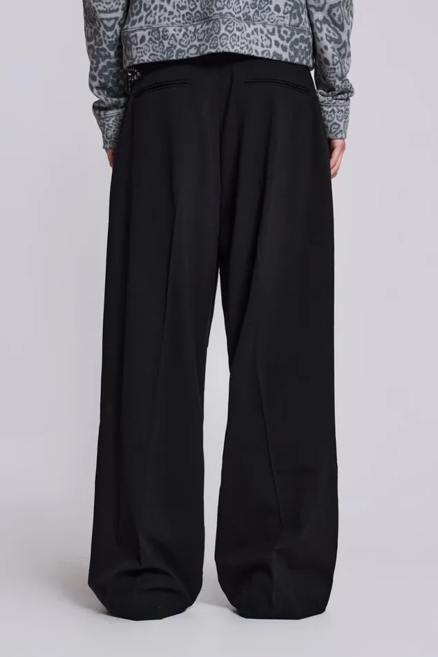 Men Black Colossus Trousers Jaded London Basics