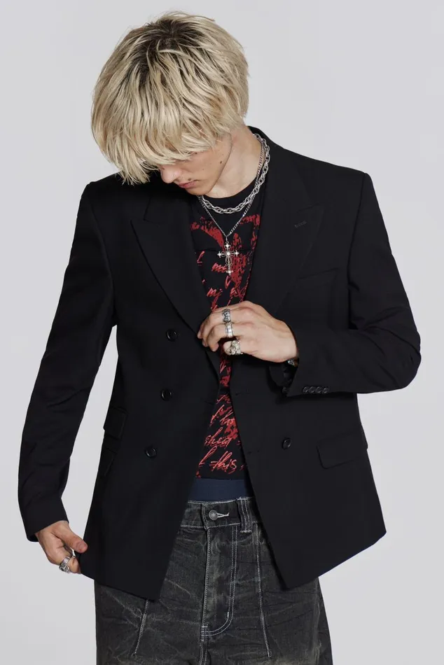 Men Black Goliath Blazer Jaded London Tailoring