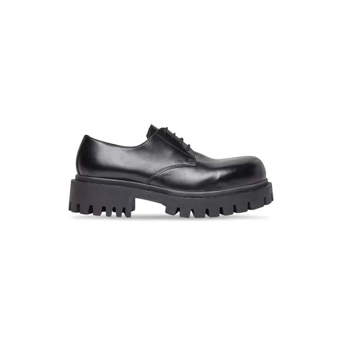 Men Boots and Derbies Balenciaga Sergent 20mm Derby In Black