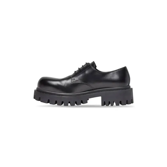 Men Boots and Derbies Balenciaga Sergent 20mm Derby In Black