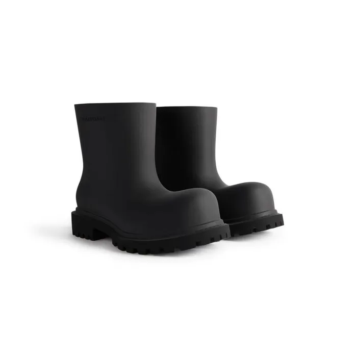Men Boots and Derbies Balenciaga Steroid Bootie In Black