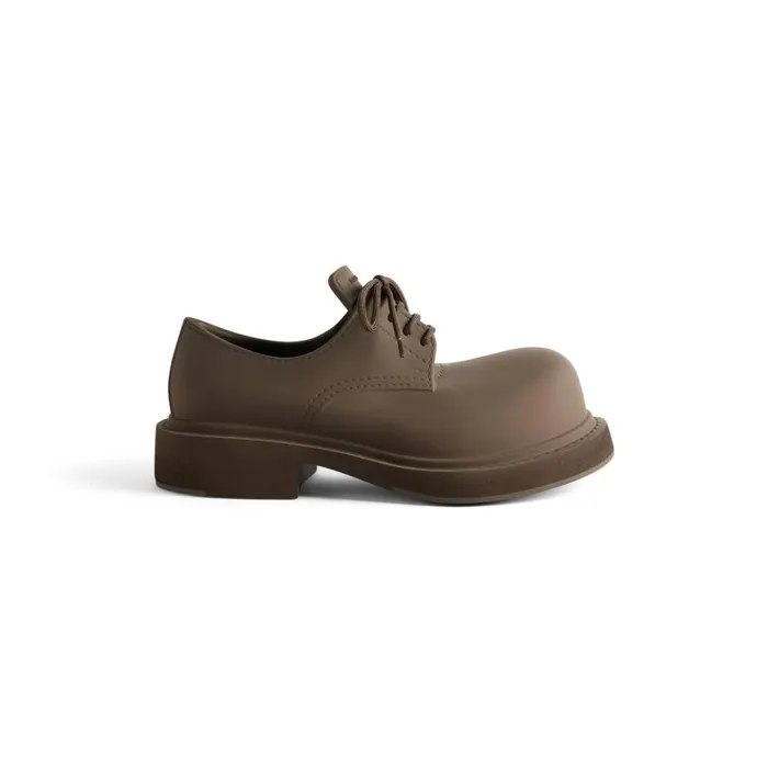 Men Boots and Derbies Balenciaga Steroid Derby In Brown