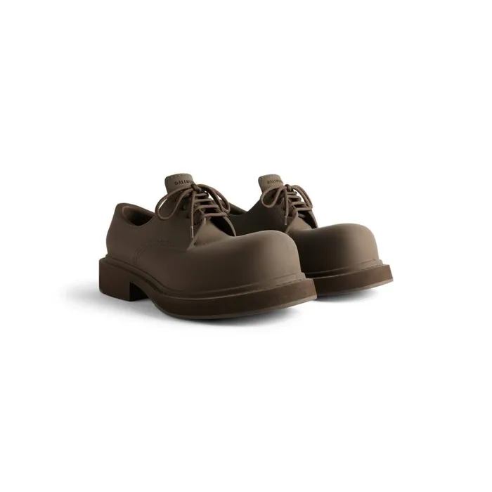 Men Boots and Derbies Balenciaga Steroid Derby In Brown