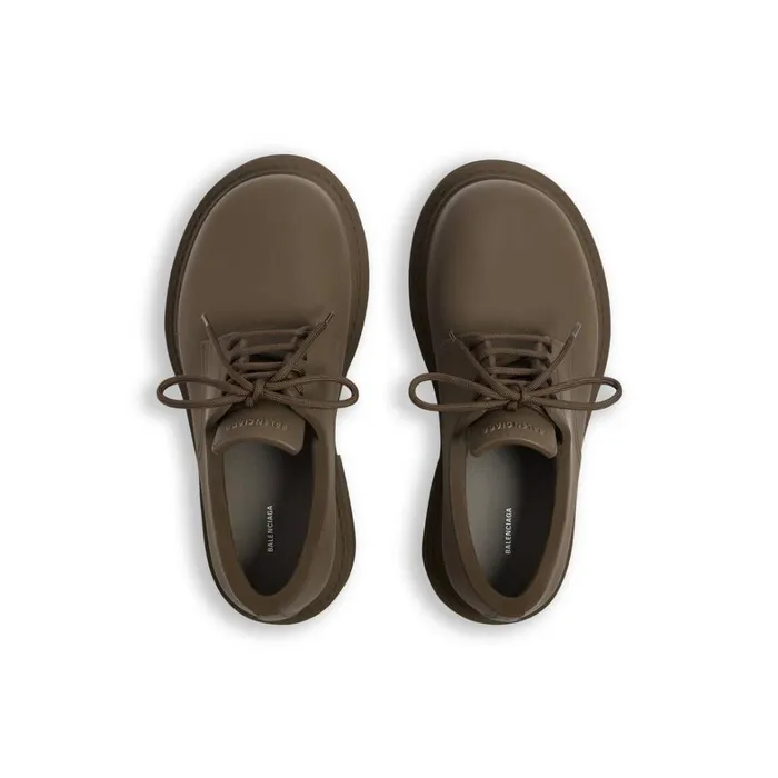 Men Boots and Derbies Balenciaga Steroid Derby In Brown