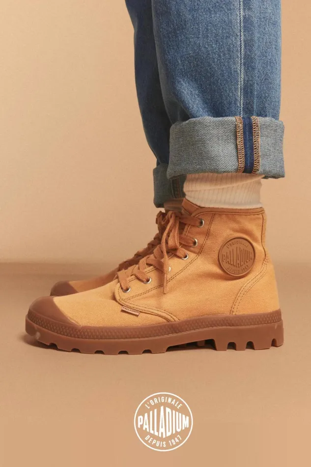 Men Boots PALLADIUM PAMPA HI Woodlin Men Boots PALLADIUM PAMPA HI Woodlin
