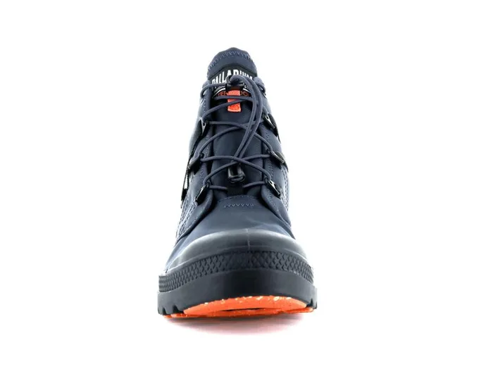 Men Boots PALLADIUM PAMPA TRAVEL LITE WATERPROOF Mood Indigo Men Boots PALLADIUM PAMPA TRAVEL LITE WATERPROOF Mood Indigo