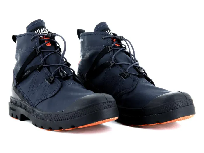 Men Boots PALLADIUM PAMPA TRAVEL LITE WATERPROOF Mood Indigo Men Boots PALLADIUM PAMPA TRAVEL LITE WATERPROOF Mood Indigo