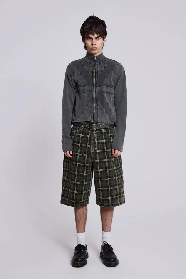 Men Brooklyn Cord Jumbo Jorts Jaded London Shorts and Jorts